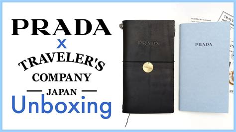 Prada x Traveler's Company Traveler's Notebook 